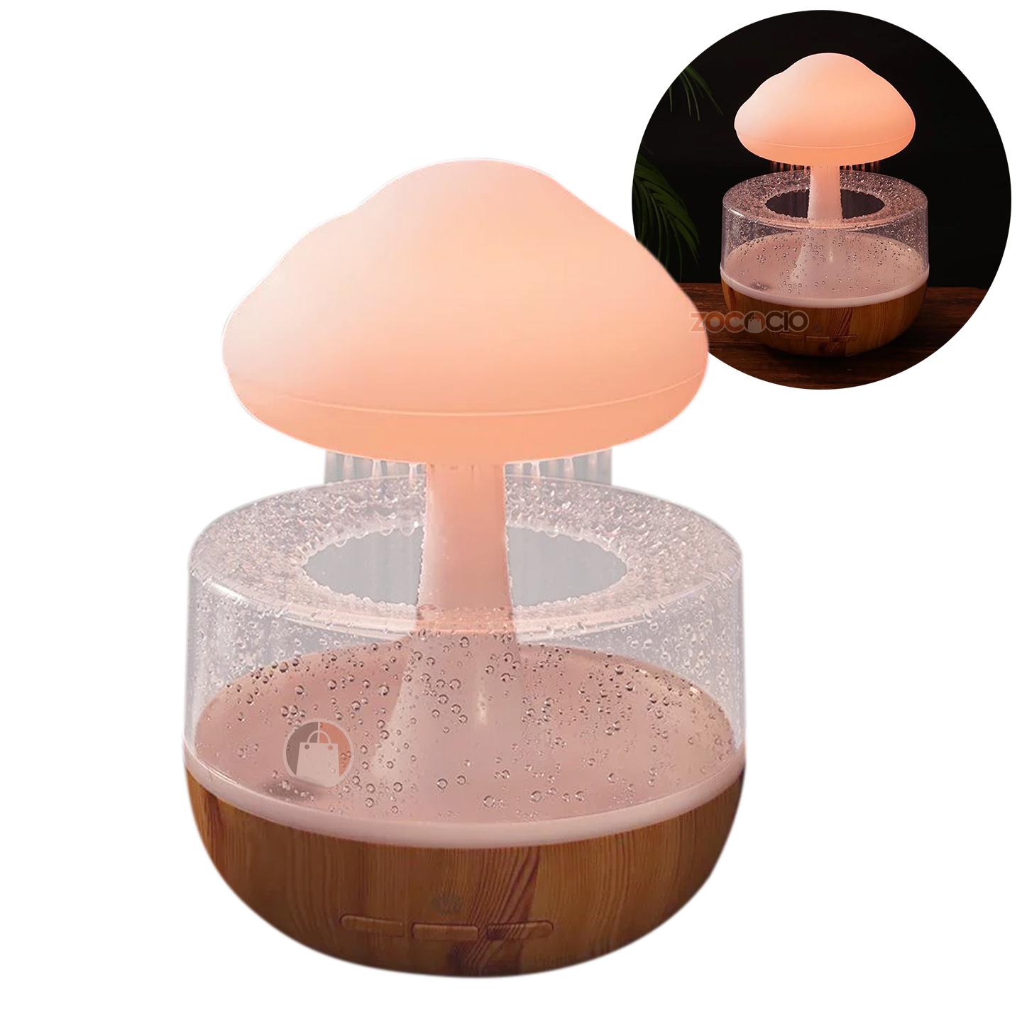 Miniatura 5 de -Humidificador Difusor Aroma Diseño Nube